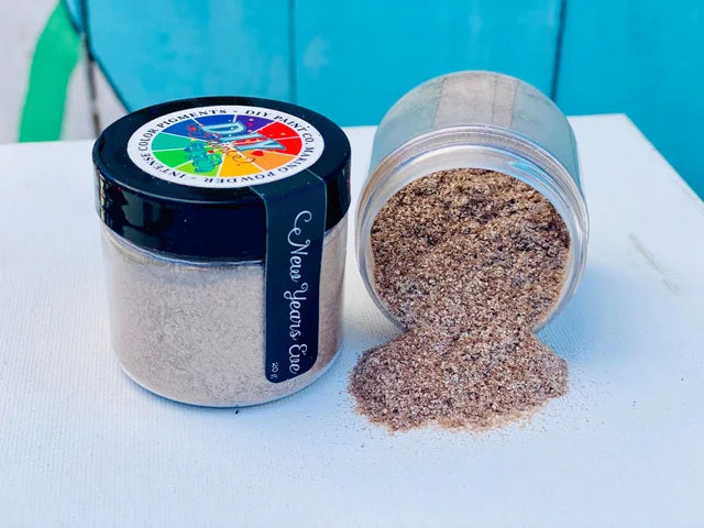 DIY Making Powder - New Year's Eve