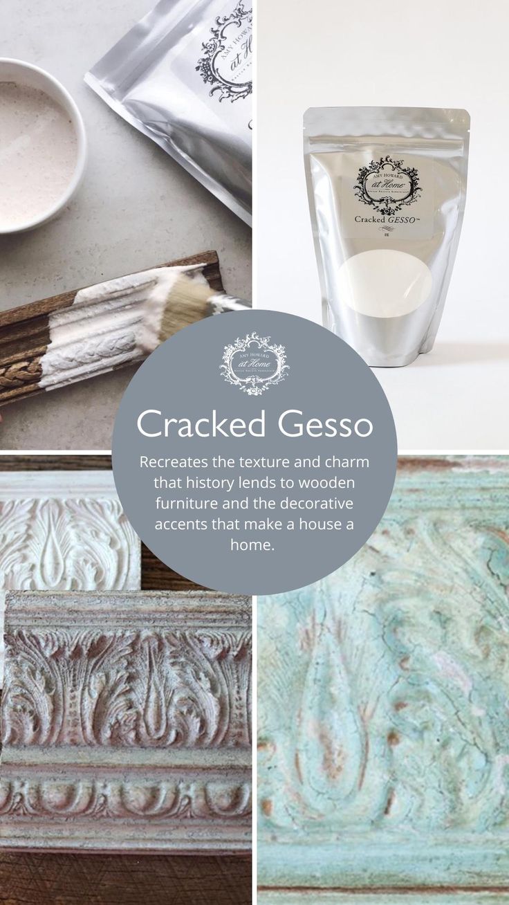 Amy Howard Cracked Gesso