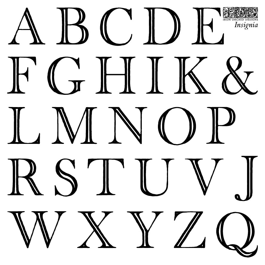 IOD Stamp Set - Insignia