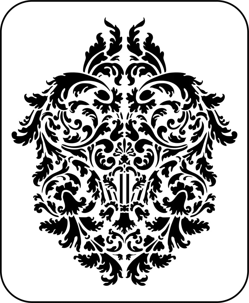 JRV Stencil by Mara - Musical Damask