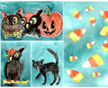 Roycycled Decoupage Paper Retired- Retro Halloween by Lexi Grenzer