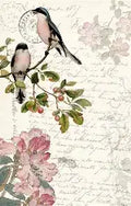 Roycycled Decoupage Paper Retired - Spring Bird