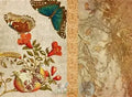 Roycycled Decoupage Paper Retired - Fall Project Blocks