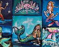 Roycycled Decoupage Paper Retired - Mermaid Beach