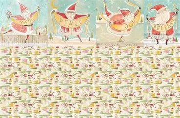 Roycycled Decoupage Paper Retired - Christmas Trees