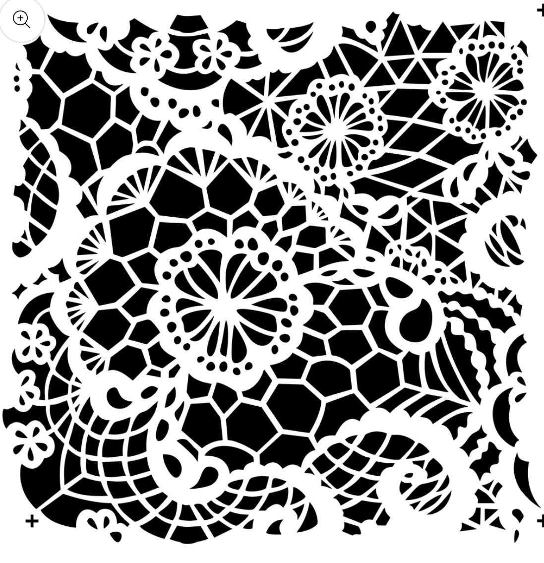 JRV Stencil by Mara - Cottage Lace