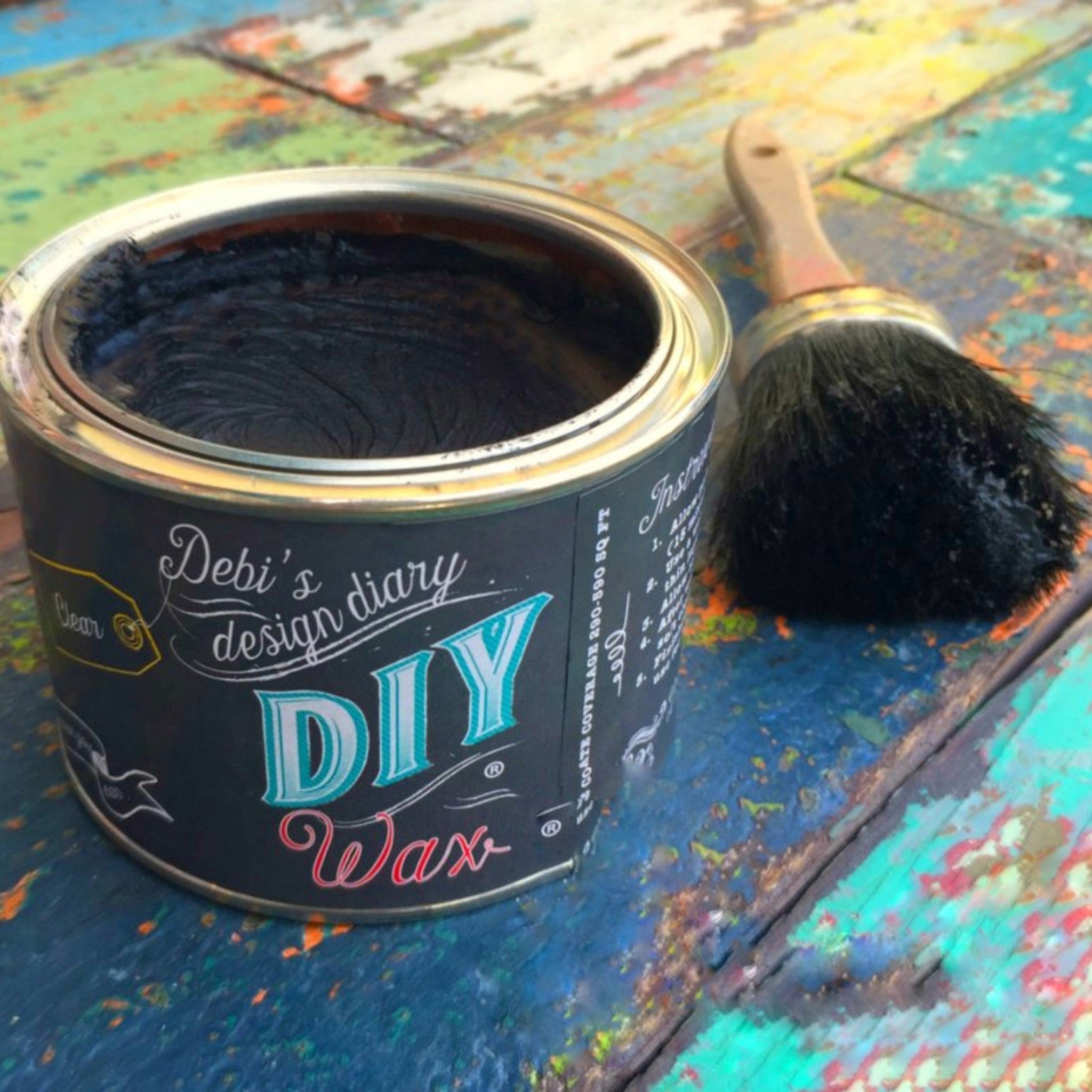DIY Paint - Black Wax