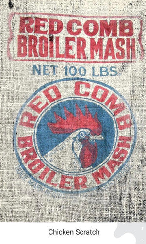 Roycycled Decoupage Paper Retired - Chicken Scratch