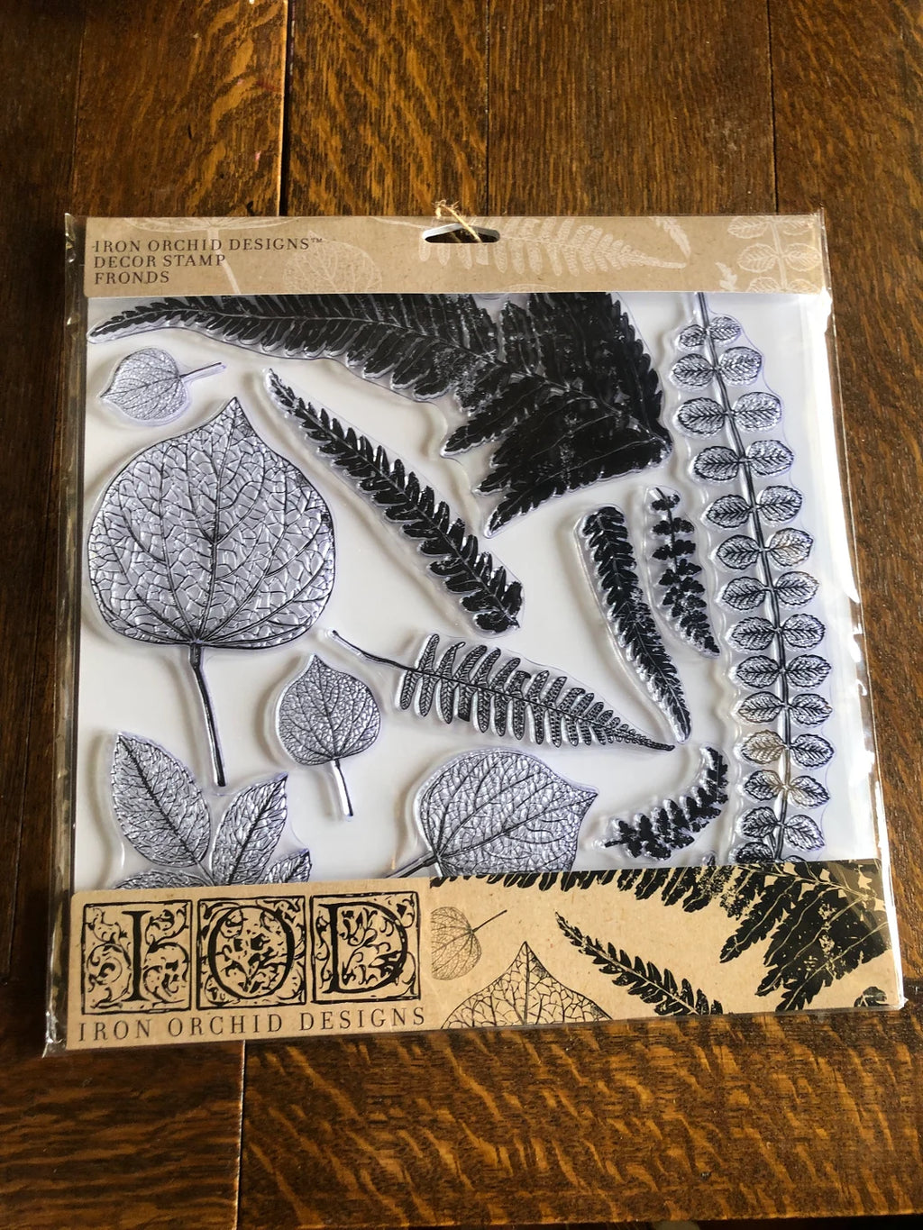 IOD Stamp - Fronds