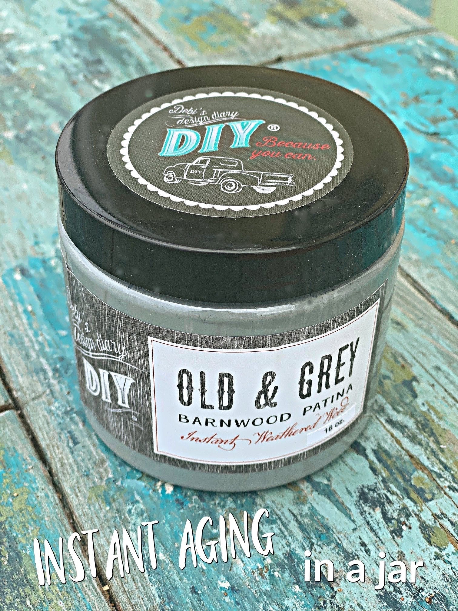 DIY Old & Grey Barnwood Patina