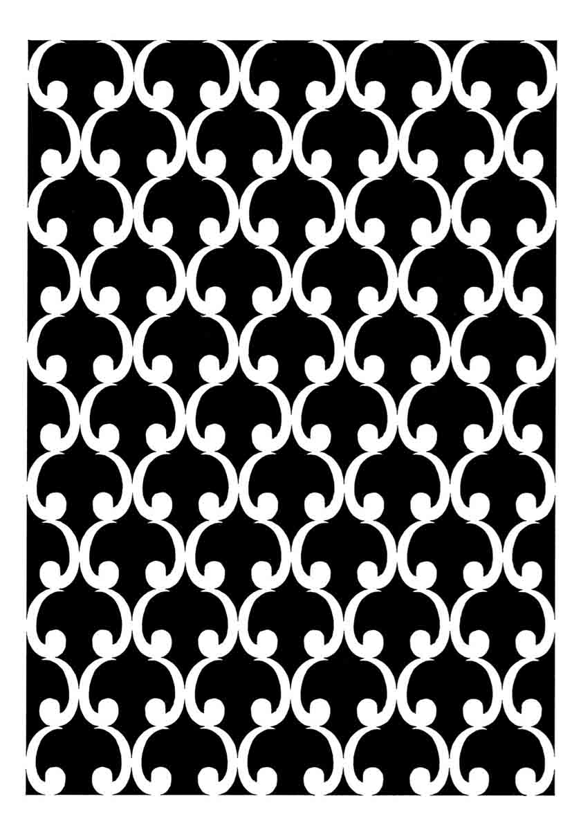 Posh Chalk Stencil - Turkish Delight