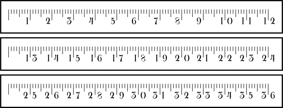 JRV Stencil - Yardstick